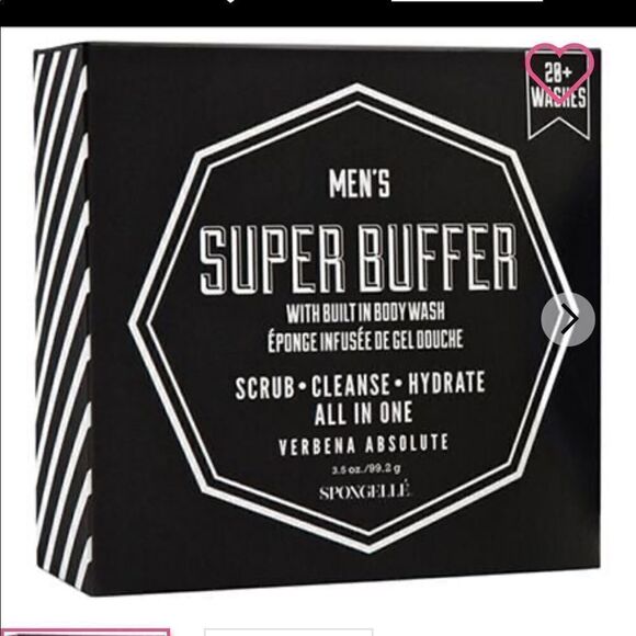 SPONGELLE Men's Super Buffer Verbena NEW - Picture 1 of 10